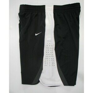 Hyperelite Nike Dri Fit Basketball Shorts Women's 867776 Black & White XL